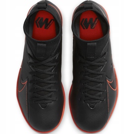 Buty piłkarskie Nike Mercurial Superfly 7 Academy Ic Jr AT8135 060 czarne 1