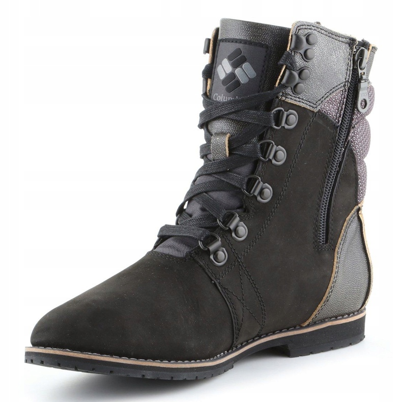 Botki damskie Columbia Twentythird Ave Wp Mid BL2769-010 czarne 2