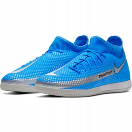 Buty piłkarskie Nike Phantom Gt Academy Df Ic M CW6668 400 niebieskie 3