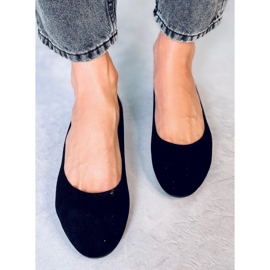 Baleriny ażurowe Ameli Black czarne 1