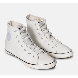 Białe trampki za kostke Shape of You 1