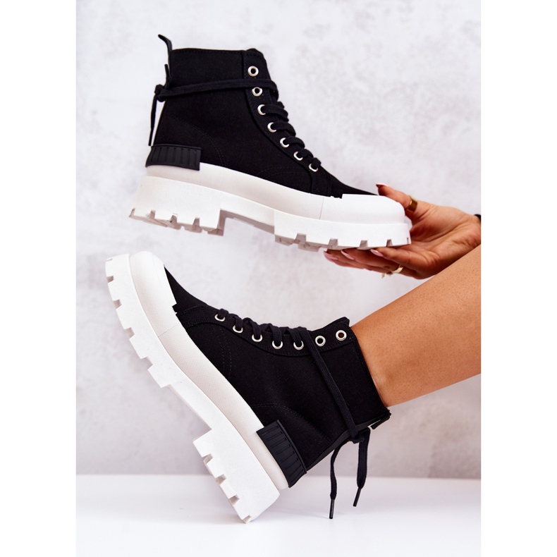 PS1 Trapery Wiązane Czarne Faithfull 1