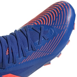 Buty piłkarskie adidas Predator Edge.3 Mg M GW9989 niebieskie niebieskie 3