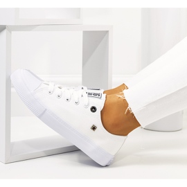 Białe trampki damskie Big Star AA274010 1