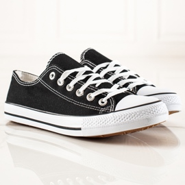 TRENDI Trampki Męskie czarne 1