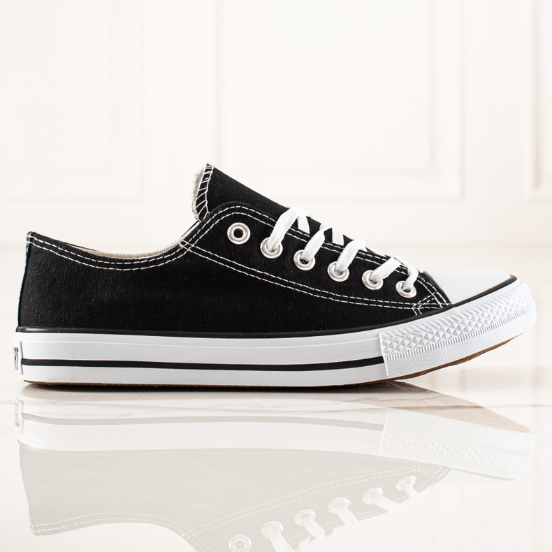 TRENDI Trampki Męskie czarne 2