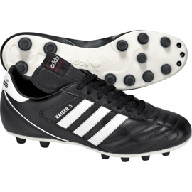 Buty piłkarskie adidas Kaiser 5 Liga Fg 033201 czarne czarne 1
