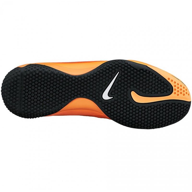 Buty halowe Nike Hypervenom Phelon Ic Jr 599811-800 wielokolorowe pomarańcze i czerwienie 1
