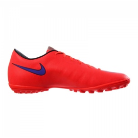 Buty piłkarskie Nike Mercurial Victory V Tf M 651646-650 czerwone pomarańcze i czerwienie 1
