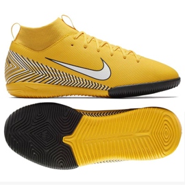Buty piłkarskie Nike Mercurial Superfly 6 Academy Gs Neymar Ic Jr AO2886-710 żółte żółcie 1