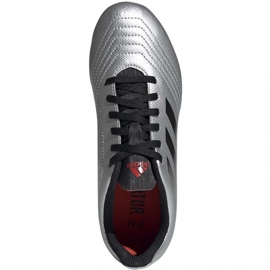 Buty piłkarskie adidas Predator 19.4 FxG Jr G25822 wielokolorowe srebrny 2