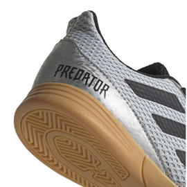 Buty halowe adidas Predator 19.1 In Sala Jr G25829 wielokolorowe srebrny 4