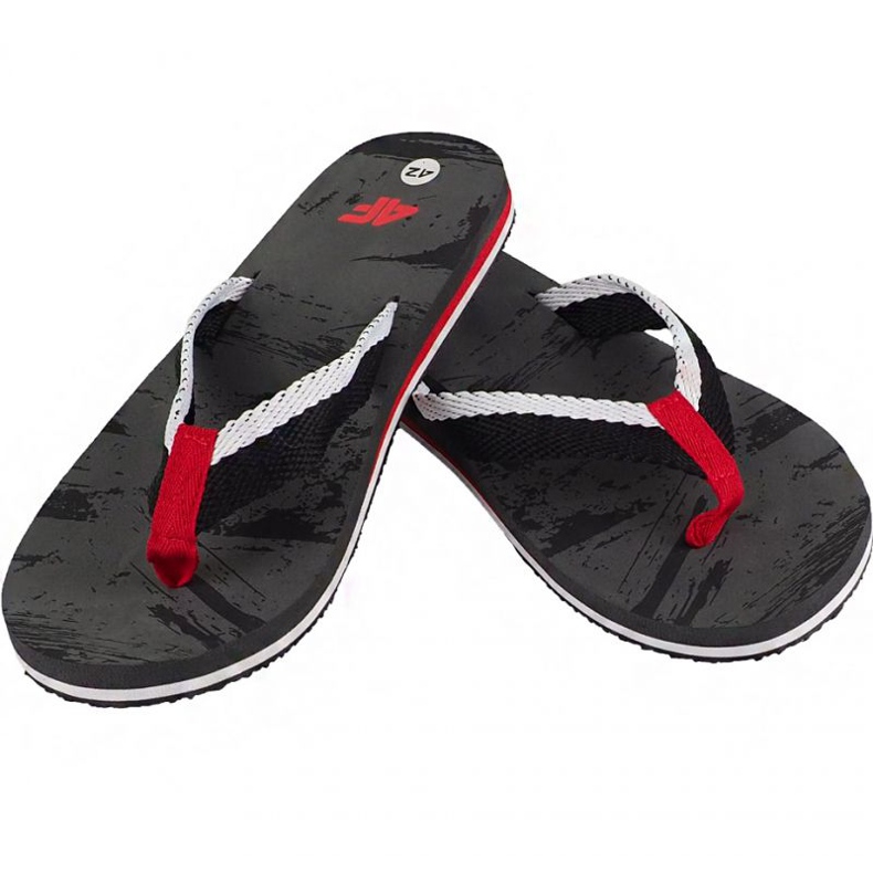 Klapki 4f M H4L19-KLM002 90A multikolor allover wielokolorowe 1