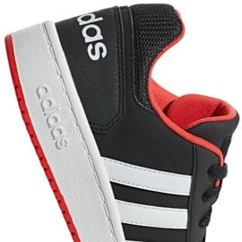 Buty adidas Hoops 2.0 Jr B76067 czarne czerwone 1