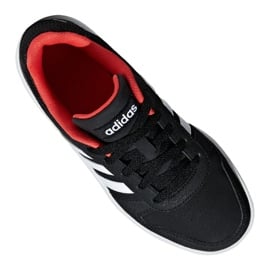 Buty adidas Hoops 2.0 Jr B76067 czarne czerwone 4