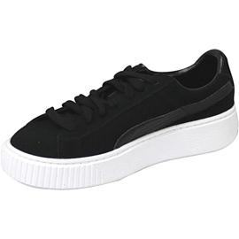 Buty Puma Suede Platform Jr 363663 01 czarne 1