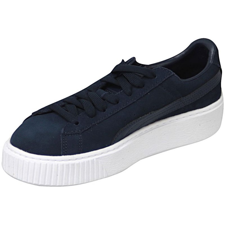Buty Puma Suede Platform 363663-03 niebieskie 1