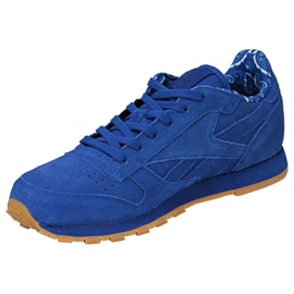 Buty Reebok Classic Leather Tdc  BD5052 niebieskie 1