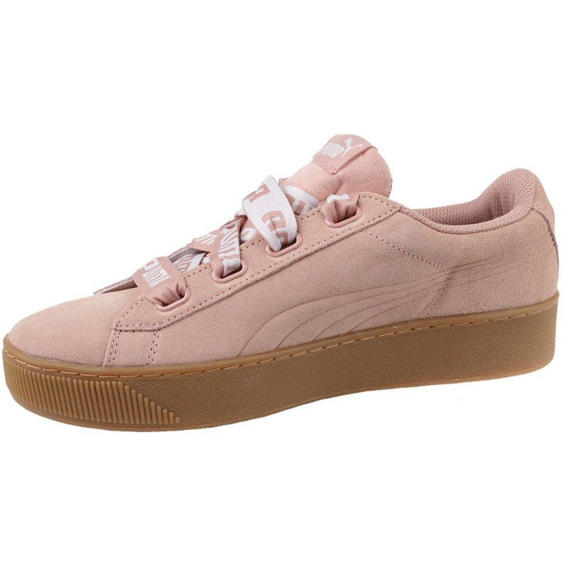 Buty Puma Vikky Platform Ribbon Bold W 365314-02 różowe 1