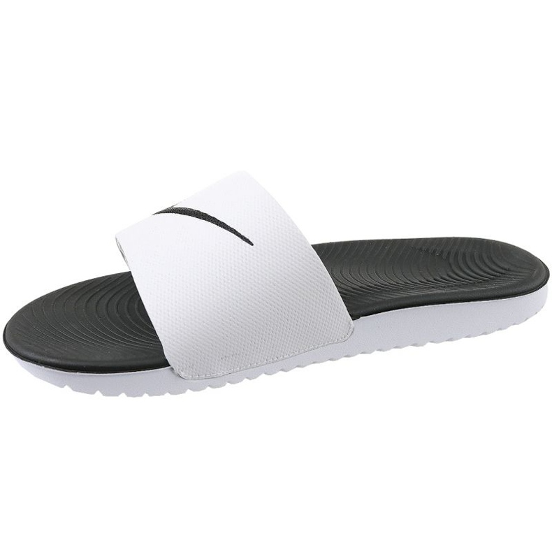 Klapki Nike Kawa Slide Gs/Ps 819352-100 białe 2
