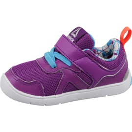 Buty Reebok Ventureflex Stride 5.0 Jr BD3696 czerwone fioletowe 1