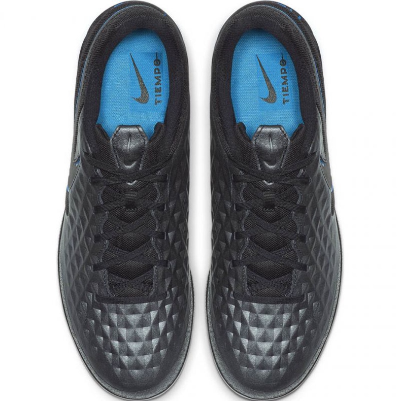 Buty halowe Nike Tiempo React Legend 8 Pro Ic M AT6134-004 czarne czarne 1