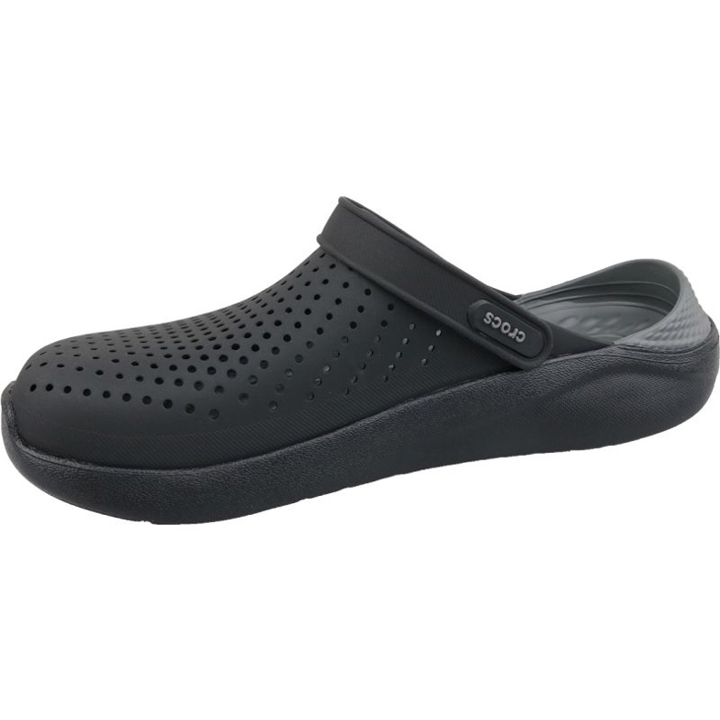 Klapki Crocs LiteRide Clog M 204592-0DD czarne szare 1