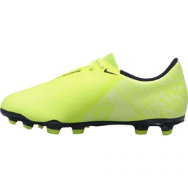 Buty piłkarskie Nike Phantom Venom Club Fg Jr AO0396-717 żółte żółte 1
