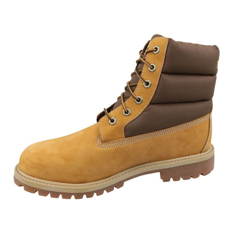 Buty zimowe Timberland 6 In Quilit Boot Jr C1790R brązowe 1