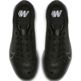 Buty piłkarskie Nike Mercurial Vapor 13 Academy Ic Jr AT8137 001 czarne 2
