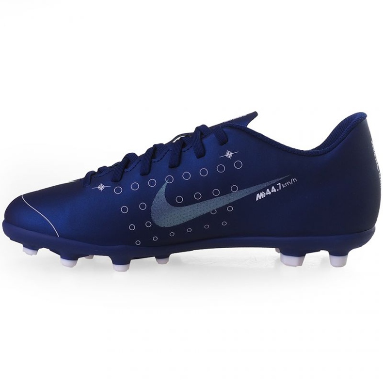 Buty piłkarskie Nike Mercurial Vapor 13 Club Mds FG/MG Jr CJ1148 401 granatowe granatowe 1