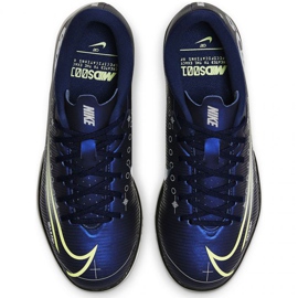 Buty piłkarskie Nike Mercurial Vapor 13 Academy Mds Ic Jr CJ1175 401 granatowe niebieskie 3