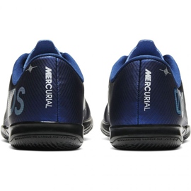 Buty piłkarskie Nike Mercurial Vapor 13 Academy Mds Ic Jr CJ1175 401 granatowe niebieskie 4