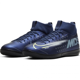 Buty piłkarskie Nike Mercurial Superfly 7 Academy Mds Ic Jr BQ5529 401 granatowe niebieskie 1