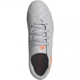 Buty piłkarskie adidas Nemeziz 19.4 FxG Jr EF8305 wielokolorowe szare 1