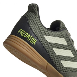 Buty piłkarskie adidas Predator 19.4 In Jr EF8224 zielone zielone 4