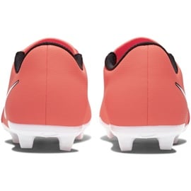 Buty piłkarskie Nike Phantom Venom Club Fg Jr AO0396-810 pomarańczowe pomarańcze i czerwienie 4