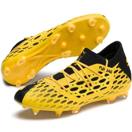 Buty piłkarskie Puma Future 5.3 Netfit Fg Ag M 105756 03 żółte żółte 3