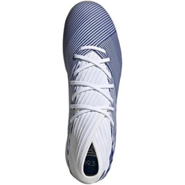 Buty halowe adidas Nemeziz 19.3 In M EG7224 białe wielokolorowe 1