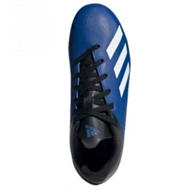 Buty piłkarskie adidas X 19.4 FxG Jr EF1615 niebieskie niebieskie 1