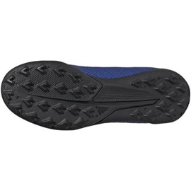 Buty piłkarskie adidas X 19.3 Ll Tf Jr EG9839 niebieskie niebieskie 2