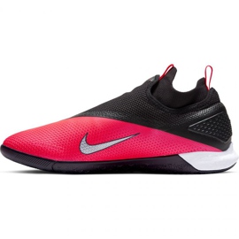 Buty halowe Nike React Phantom Vsn 2 Pro Df Ic M CD4170-606 czerwone pomarańcze i czerwienie 2