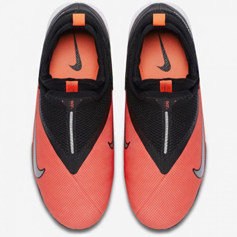 Buty halowe Nike Phantom Vsn 2 Academy Df Ic Jr CD4071-606 czerwone pomarańcze i czerwienie 1