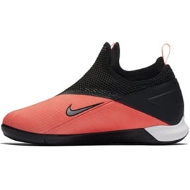 Buty halowe Nike Phantom Vsn 2 Academy Df Ic Jr CD4071-606 czerwone pomarańcze i czerwienie 2