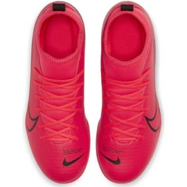 Buty piłkarskie Nike Mercurial Superfly 7 Club FG/MG Jr AT8150-606 czerwone pomarańcze i czerwienie 1