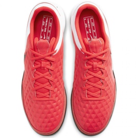 Buty halowe Nike Tiempo Legend 8 Academy Ic M AT6099-606 czerwone pomarańcze i czerwienie 2
