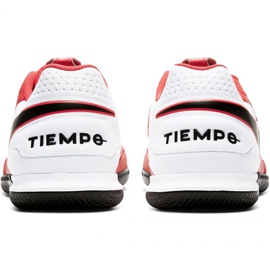 Buty halowe Nike Tiempo Legend 8 Academy Ic M AT6099-606 czerwone pomarańcze i czerwienie 4
