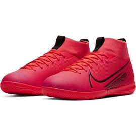Buty halowe Nike Mercurial Superfly 7 Academy Ic Jr AT8135-606 pomarańcze i czerwienie czerwone 5