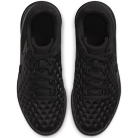 Buty halowe Nike Tiempo Legend 8 Club Ic Jr AT5882-010 czarne czarne 1