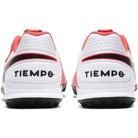 Buty piłkarskie Nike Tiempo Legend 8 Academy Tf AT6100 606 złoty pomarańcze i czerwienie 4